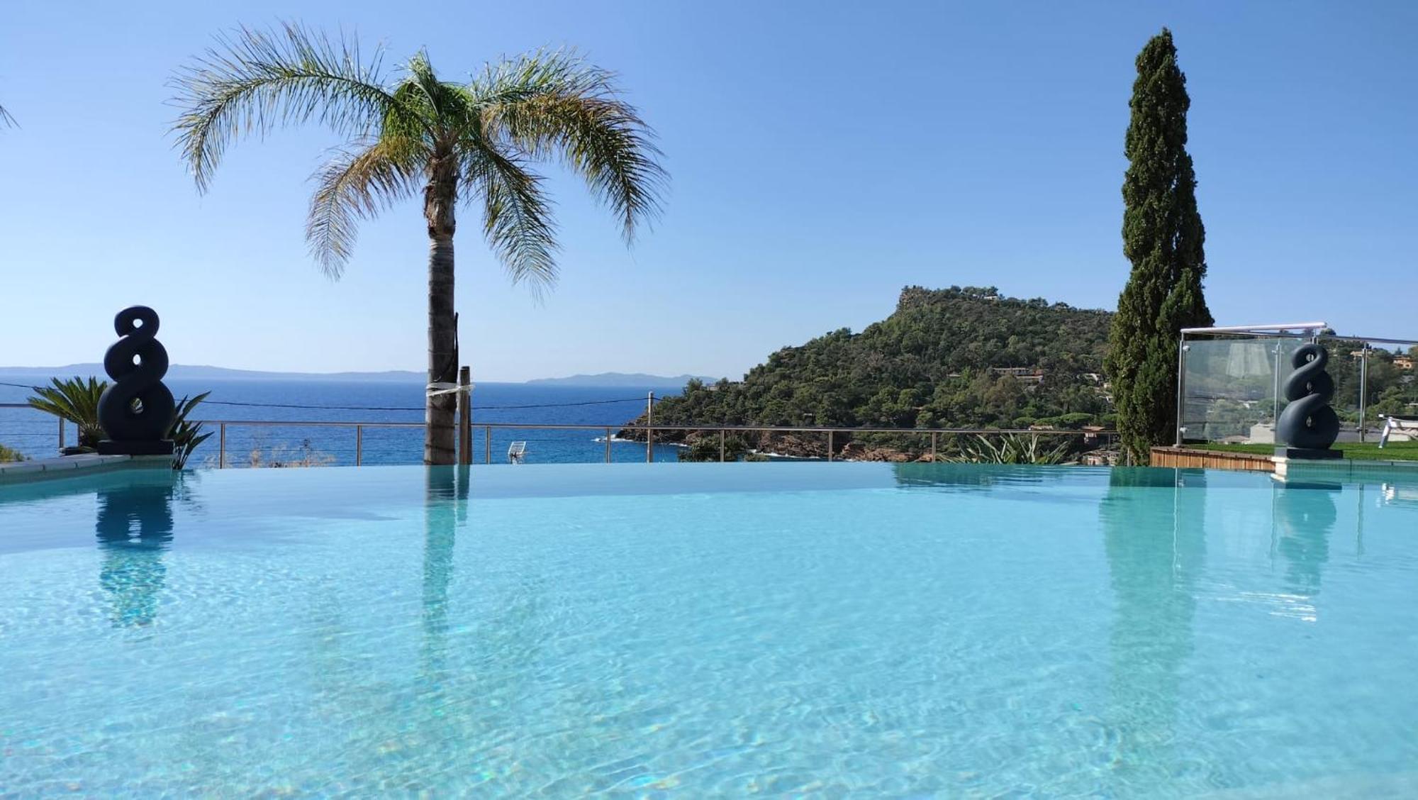 Les Lauriers Roses Aparthotel Le Le Rayol-Canadel-sur-Mer Luaran gambar